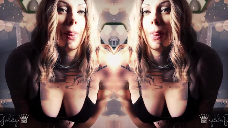 Goddess Misha Goldy: Hipnotizante SPH JOI! Masturbar seu erro da natureza!
