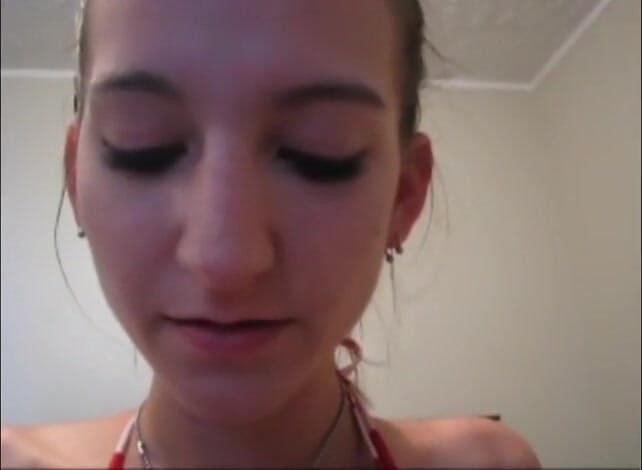 Femdom Austria: She makes you stroke you little thing