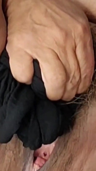 I Would Enjoy Your Mouth on the Crotch of My Pantyhouse. My Hairy Pussy Would Enjoy It!