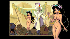 Cartoon Play: Iris quest Jasmine Aladdin deel 2 - Jafar en zijn teef Jasmine