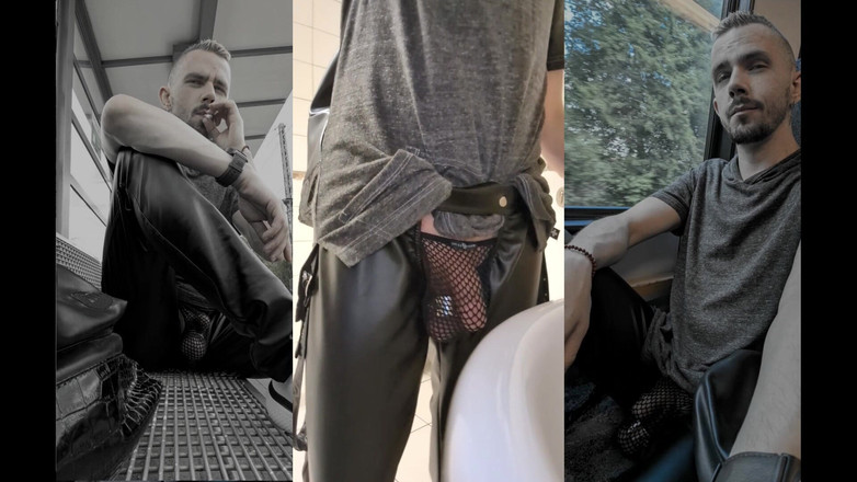 kinkygaynudist: अजनबी शहर में लथपथ - मेरी शरारती शहरी (पेटी) चलना