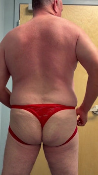 Stripping in Office Restroom