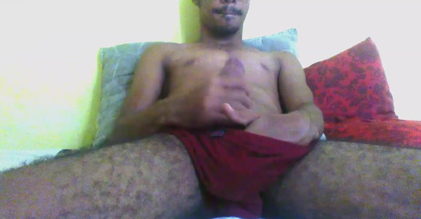 Couple 2 Black: Video 115 Relaxing Alone After Waking Up