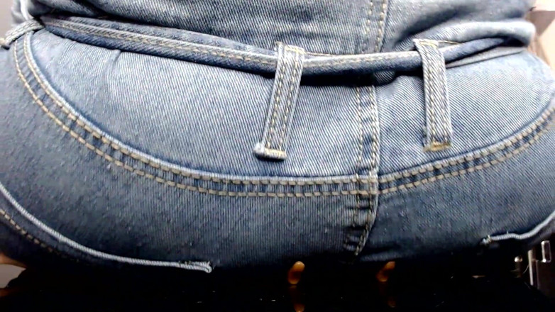 Maeling: Shrunk Teens Crushed in Denim Jeans and Ass Stifled Ignorant
