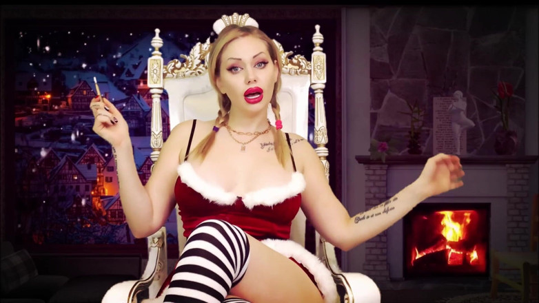 Goddess Misha Goldy: Uită-te la mine, băle, și răsfăță-te! Golirea portofelului de Crăciun!