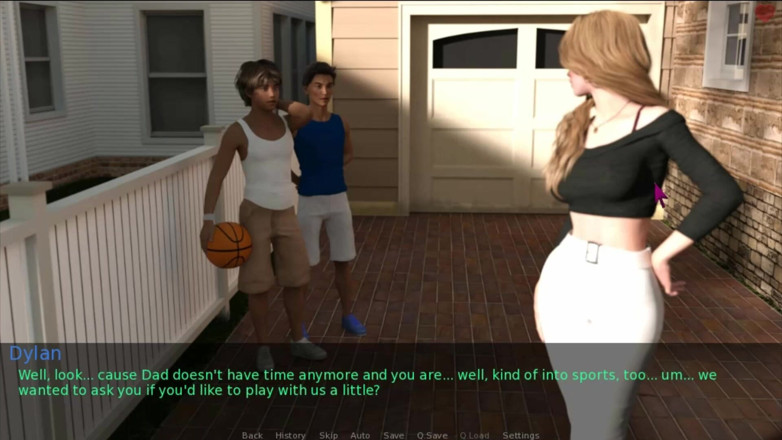 Visual Novels: A wife and stepmother part 33