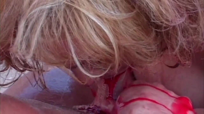 BANGORA RETRO CLUB: Busty Redhead MILF Gets Drenched in Sticky Mess