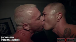 Asian Damian X Dragons Breeds Rc and Digger in Threesome