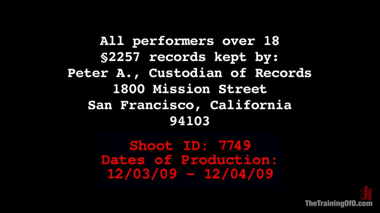 The Training of O by Kink: Latihan Hari Holly Stevens Empat