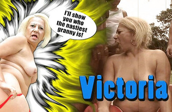 Granny X: Nenek gangbang mega di Brazil...