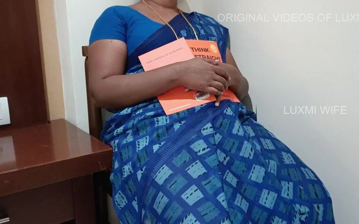 Luxmi Wife: Un beau-fils baise sa belle-mère en sari bleu - partie 1