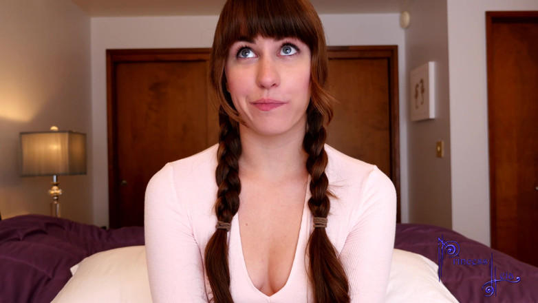 Princess Leia: Webcam fun with stepdad