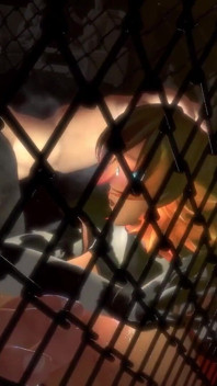 Anime inek kız kafese karşı sert sikiliyor