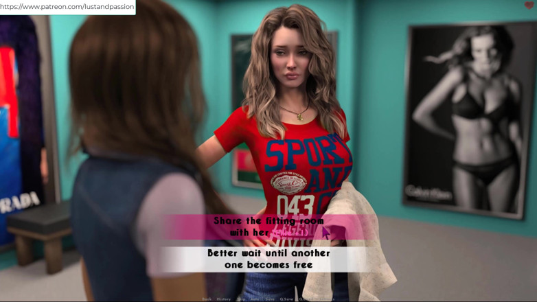 Johannes Gaming: AWAM - Elly a Sophia jdou do botique