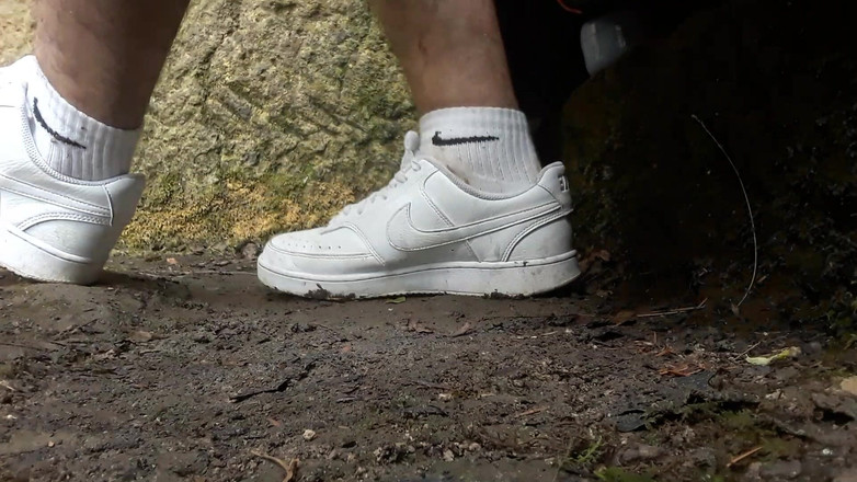 jerkofflover: Meine Nike, weiße schuhe und socken