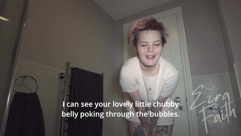 Ezra faith: Tiempo de baño de hermanastro: aliento romántico del pene pequeño -...