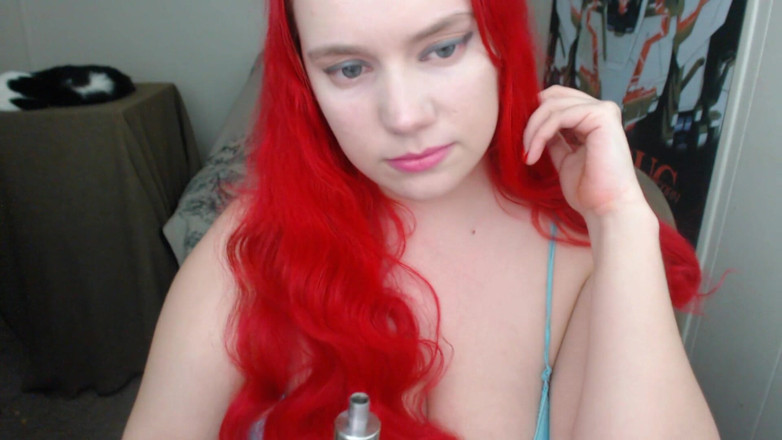 Scarlet Vixen: 기침 페티쉬 Vaping 기침