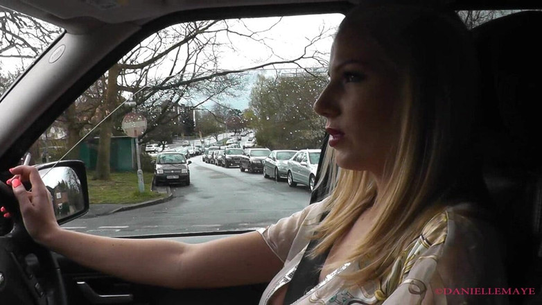 DanielleMaye: Smokey Driving Quickie