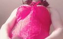 Anna Rios: Clipuri individuale de fată în corset roșu, dacă vă place orice...