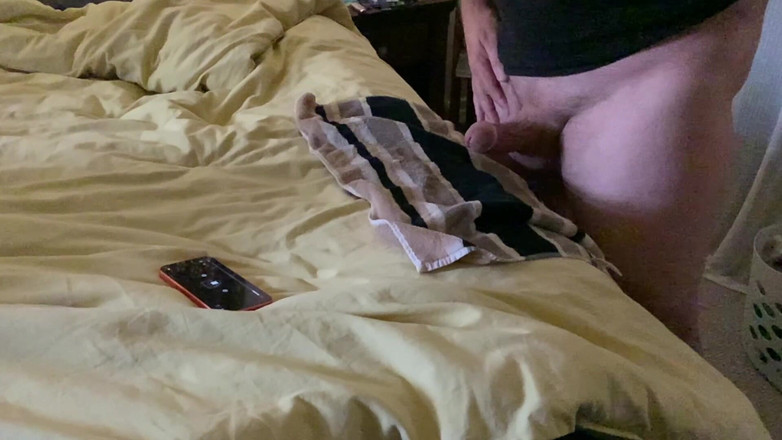 Truridge: Snabb wank med en slo sperma