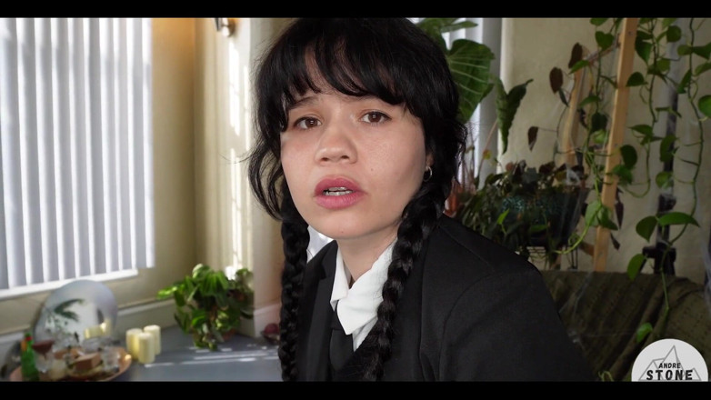 Andre Stone: Wednesday Addams Takes Huge Cock &amp; Load Ft. Yhivi