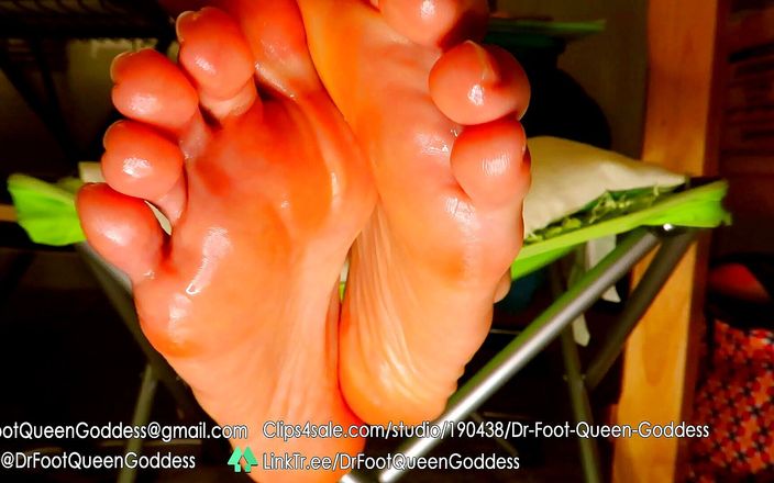 Dr. Foot Queen Goddess: Tření pouze mokrého oleje, část 3