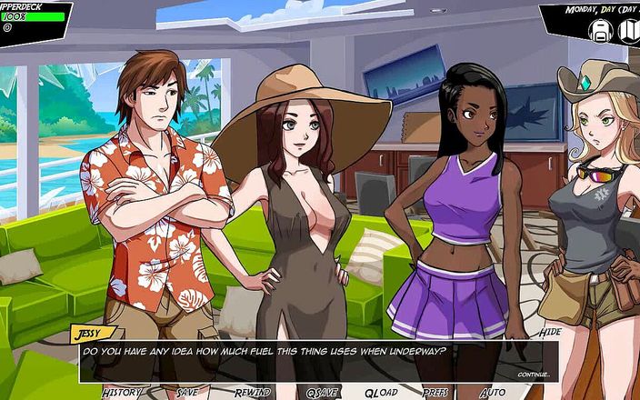Dirty GamesXxX: Paradise Lust: fete sexy excitate pe o insulă izolată - ep. 9