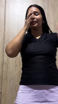 Stepsister Asks Me to Record Her Exercises for Tiktok and They End up Doing Something Else.