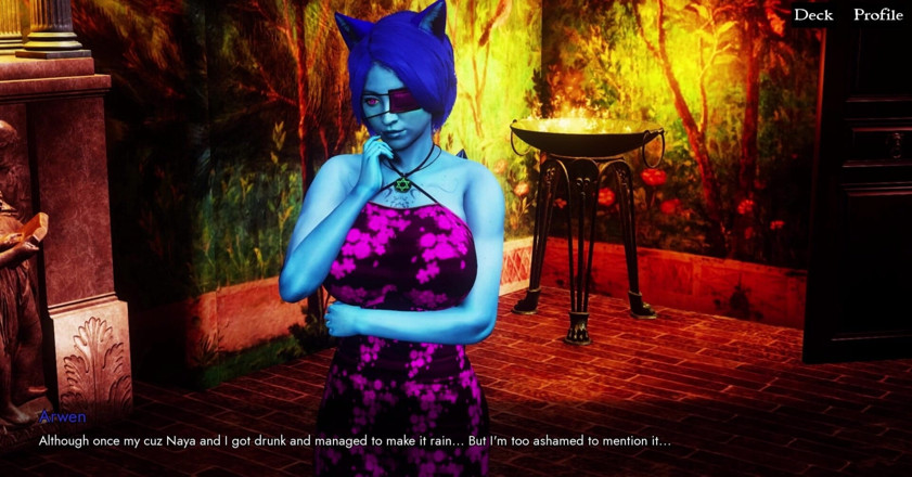 3D Cartoon Porn: Furrhouse 8: interrupción de sexo de Ophelia-David y oferta de jardín...