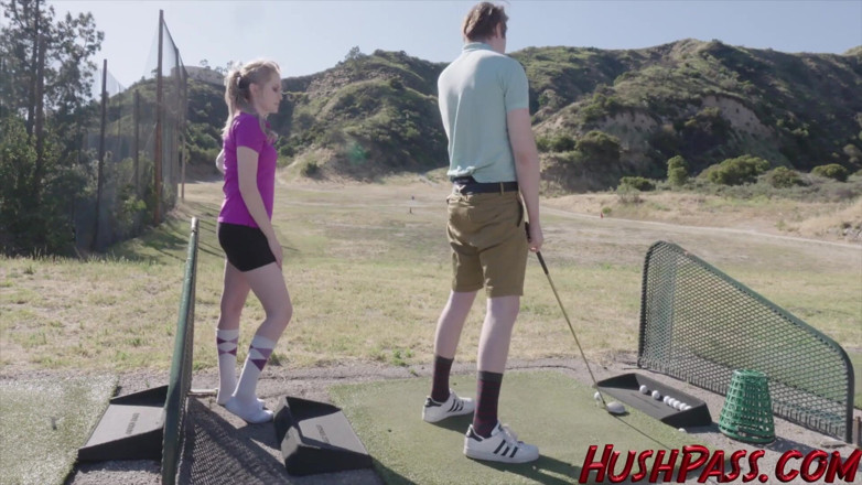 Hush Hush Entertainment: Golf pro Sable Jones likes long, hard hits with big...