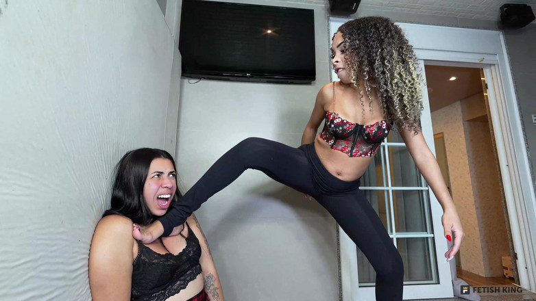 FetishKing: Karateka Foot Domination Babes - Sweet Feet Hard Kicks