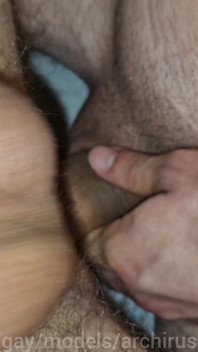 A Huge Cock Opened My Ass and Filled It with Cum!