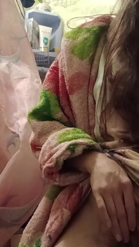 I Live with My Stepsister in the Same Room and so I Lock Myself in the Bathroom to Masturbate