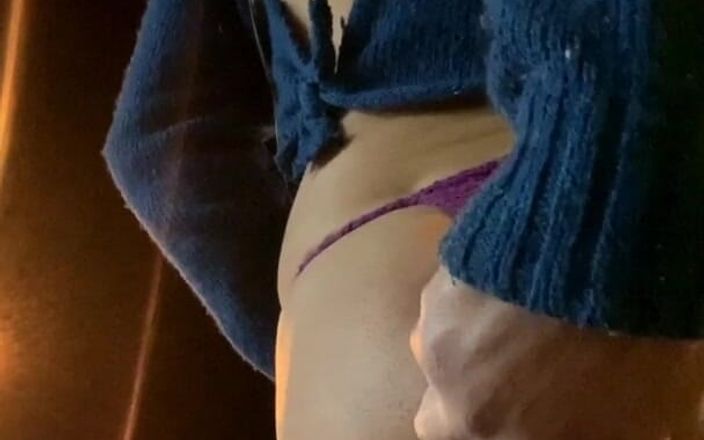 CindieLove: Sexy Těsný zadek Khaki Kraťasy Na silnici Anální dildo auta...