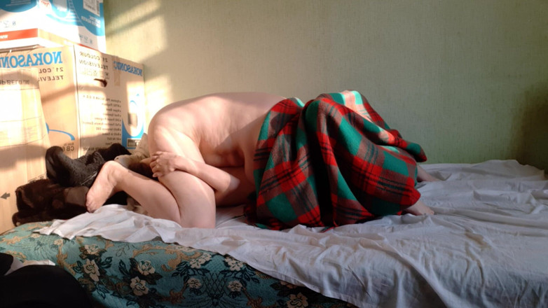Lesbian-illusion: Sexy 69 poziția între două vecine lesbiene