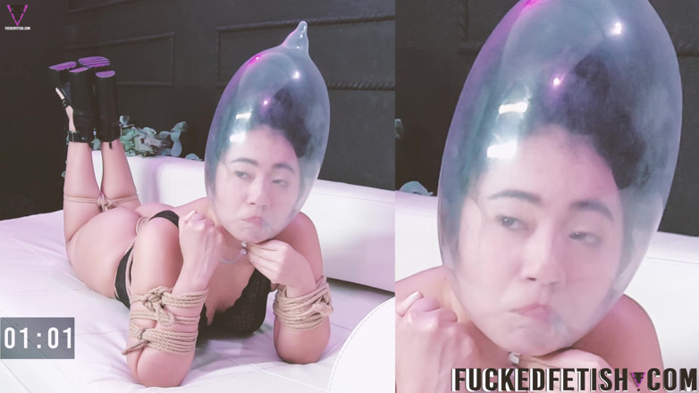 Fucked fetish: Condom Breath Yoga Cobra Moni Lee Training Silly Face