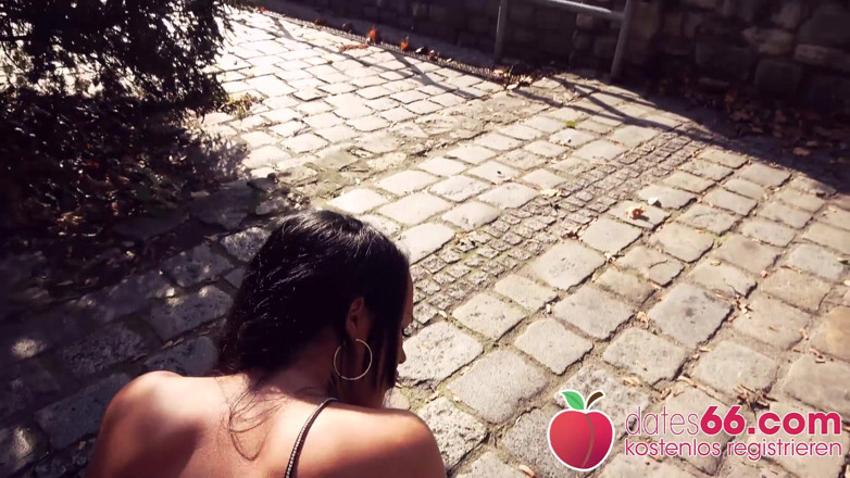 Dates66: Fast erwischt! Fremder fickt latina zara Mendez im stadtpark