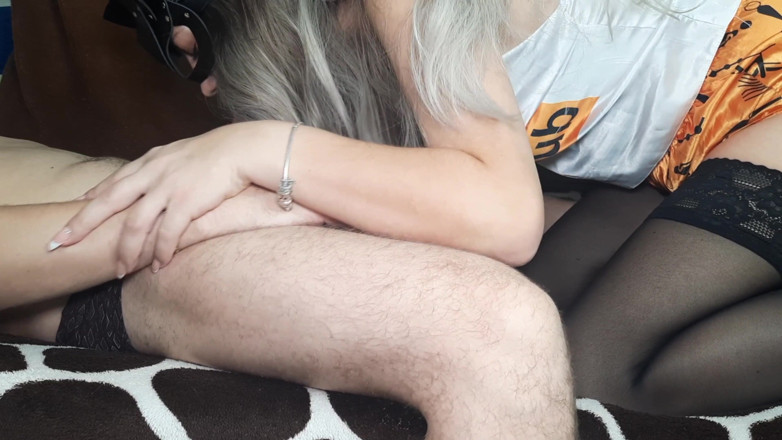 Viktoria_sekret: beauty sucks dick and gets an orgasm with sperm