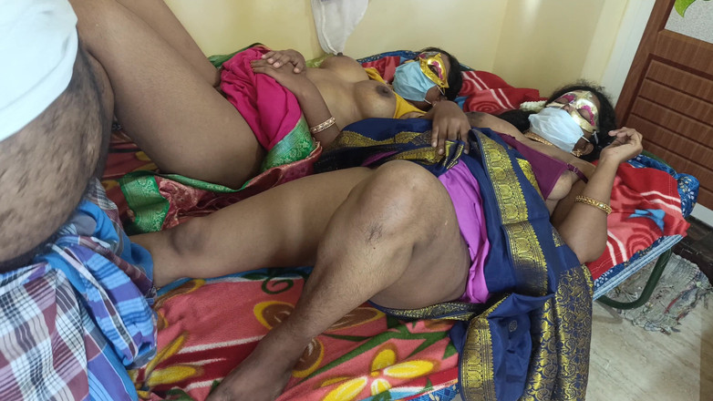 Palani69: Ama de casa en trío caliente follando