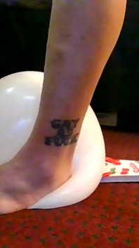 Flip Flops poppande ballonger