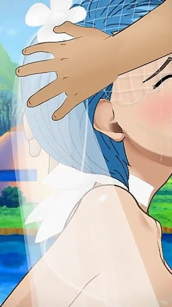Bulma Sloppy Facefuck in Wedding Dress