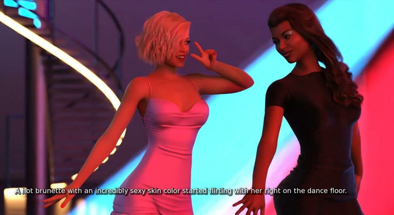 XXX Games Bunk - Trans: My Hotwife - Gameplay - Roleplay - Wife Surprised to See Cock of...