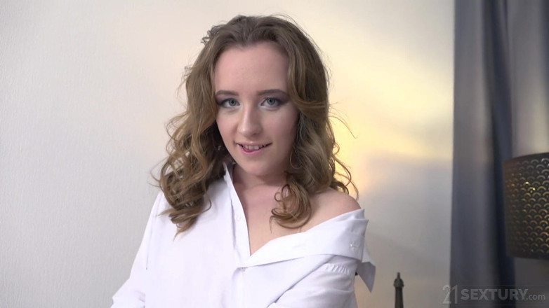 21 Sextury: 21 Sextury - Cute 18yo Emma Fantasy Want to Try Riding a...