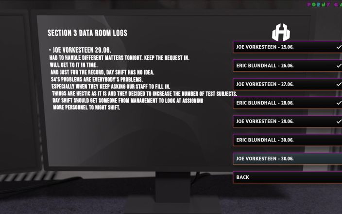 Porny Games: Půlnoční ráj od Lewdlab - Nevlastní teta jde hluboko do krku 45