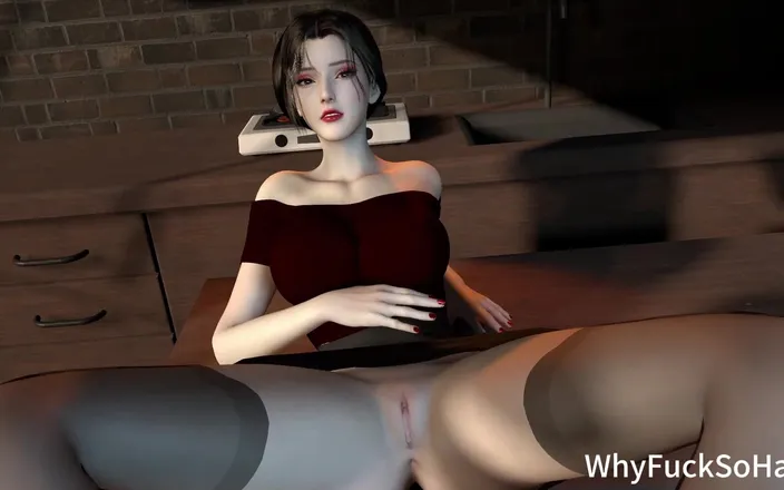 Why fuck so hard: 3D Cute Chinese Wife Cheating with Big Cock and Cum...