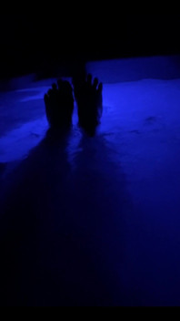 Enjoying the Hot Tub!