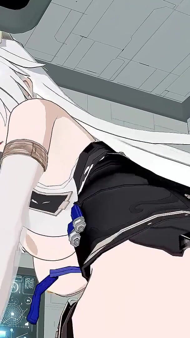 NSFWOtaku: エーテル・ゲイザー - ゲン・チェンが硬いコックに乗り続ける - 3D変態アニメーション