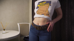 Teasecombo 4K: Jambiere amatoare reale de casă și tachinare cu curul cu blugi