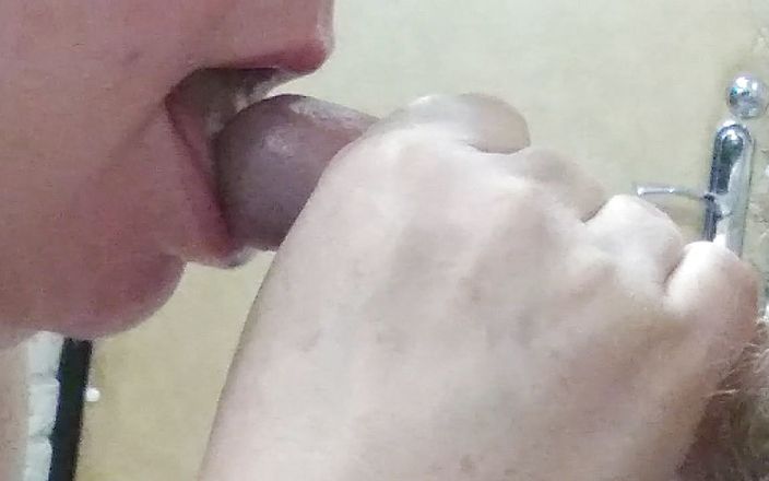 Sweet July: Juicy mother-in-law fucked in the mouth close-up