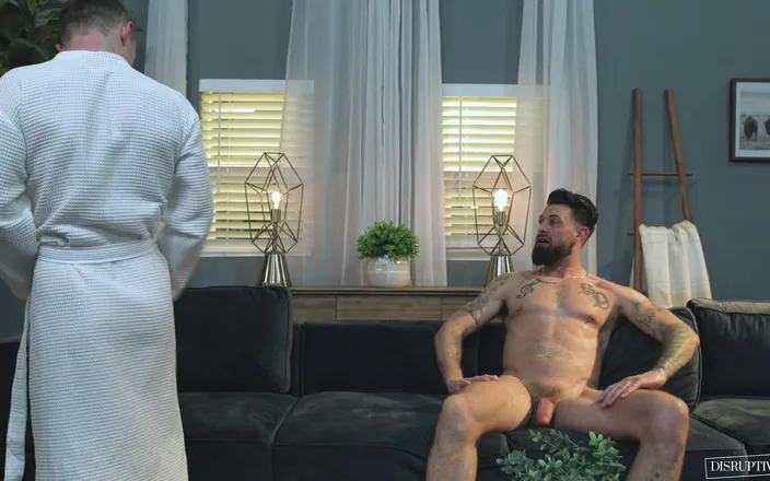 Disruptive films: Experienced Pornstar Teaches Twink Amateur How It's Done - Alpha Wolfe,...